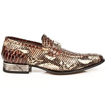 Chaussure reptile Homme