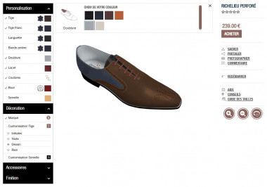 ÔSingulier(s) des chaussures sur-mesure pour homme