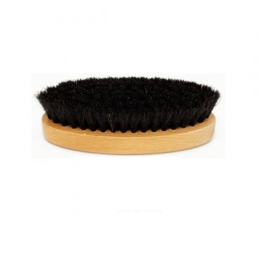 Brosse en crins de cheval pour faire briller le cuir