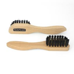 Brosse daim nubuck en laiton lca