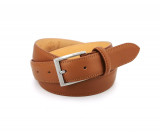 Ceinture Cuir Lisse 30 mm - Gold