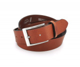 Ceinture Cuir Brut 35 mm - Marron Clair