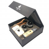 Kit De Cirage Chaussures Portable - Brosse Et Crème Entretien - Nettoyage Et Polissage Pour Hommes Et Femmes - Taille Compacte