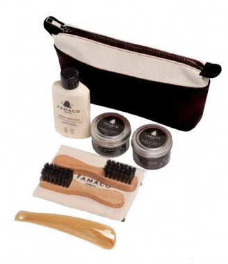 KIT D'ENTRETIEN SET DE VOYAGE Mephisto entretien cirage produits