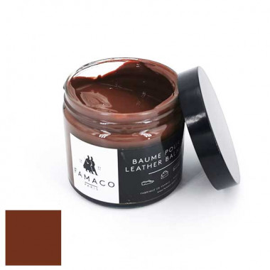 Baume rénovateur pour le cuir - Marron foncé - 250 ml - AVEL