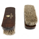 Brosse à reluire Luxe 18 cm Famaco poils blancs