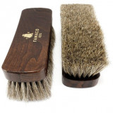 Brosse à reluire Luxe 21 cm Famaco poils blancs