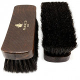 Brosse à reluire Luxe 21 cm Famaco poils noirs