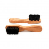 Brosse décrottoir Trimadel pour chaussures en cuir - Bois et soie  synthétique - Cuir en Stock