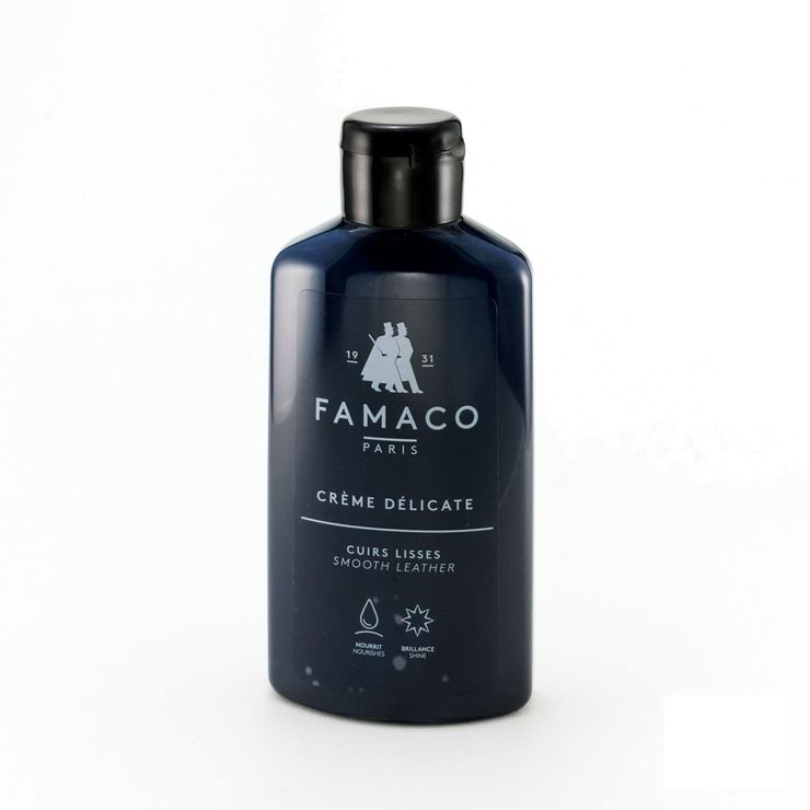 Cirage pour cuir crème recolorante bleu marine FAMACO