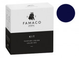 Kit de teinture bleu marine pour cuir Famaco