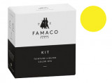 Kit de teinture Jaune Vif pour cuir Famaco