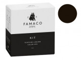 Kit de teinture marron vison pour cuir Famaco