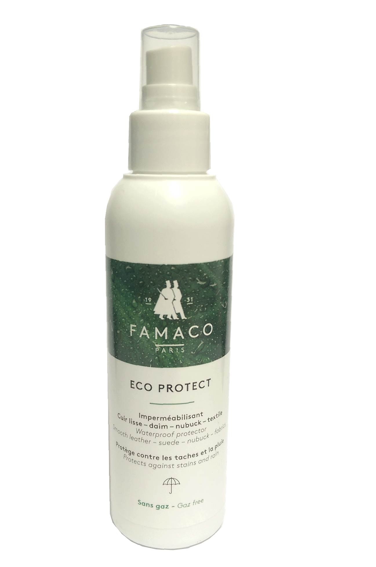 Eco Portect imperméabilisant sans gaz de chez Famaco