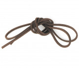 Lacet cuir bateau - Marron Moyen